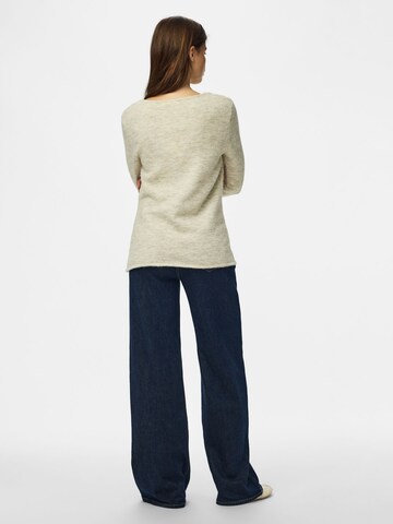PIECES Sweater 'VALLIE' in Beige
