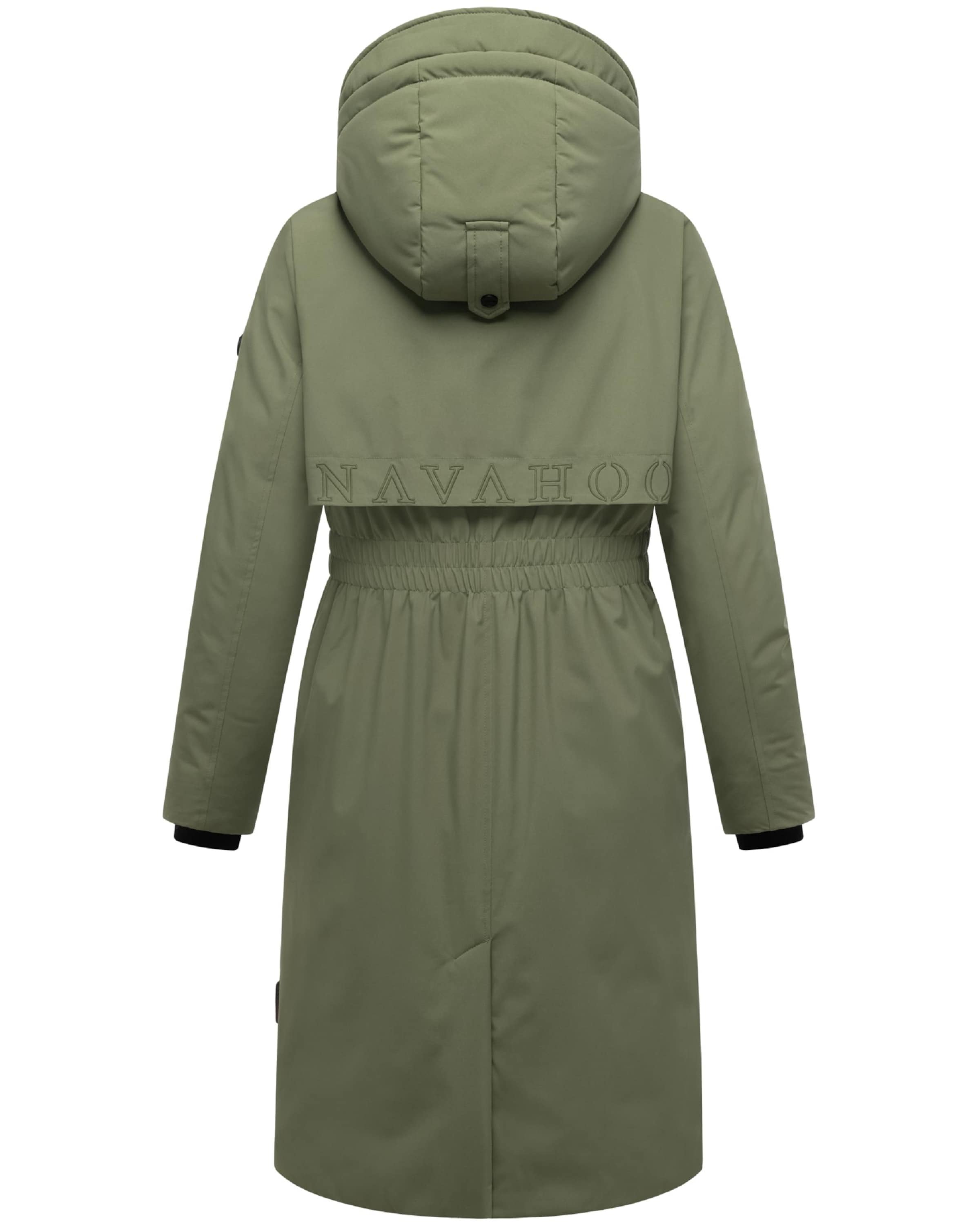NAVAHOO Зимнее пальто 'Eismelodie 14' в Зеленый