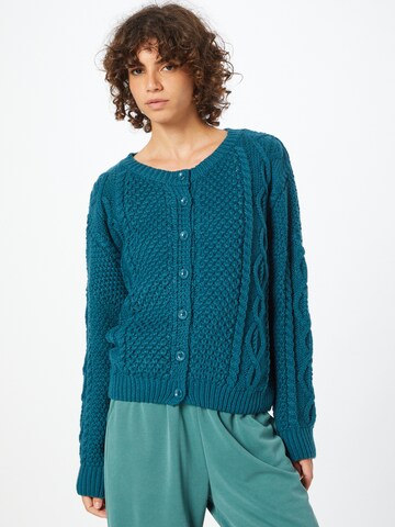 Cardigan Molly BRACKEN en bleu : devant