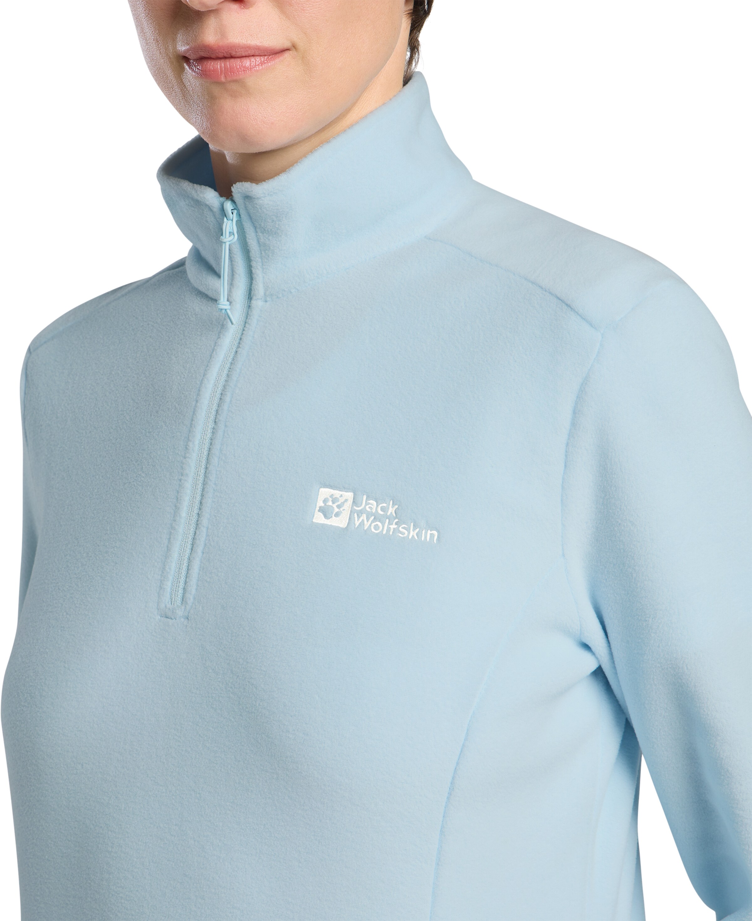 JACK WOLFSKIN Athletic Sweater 'Taunus' in Blue