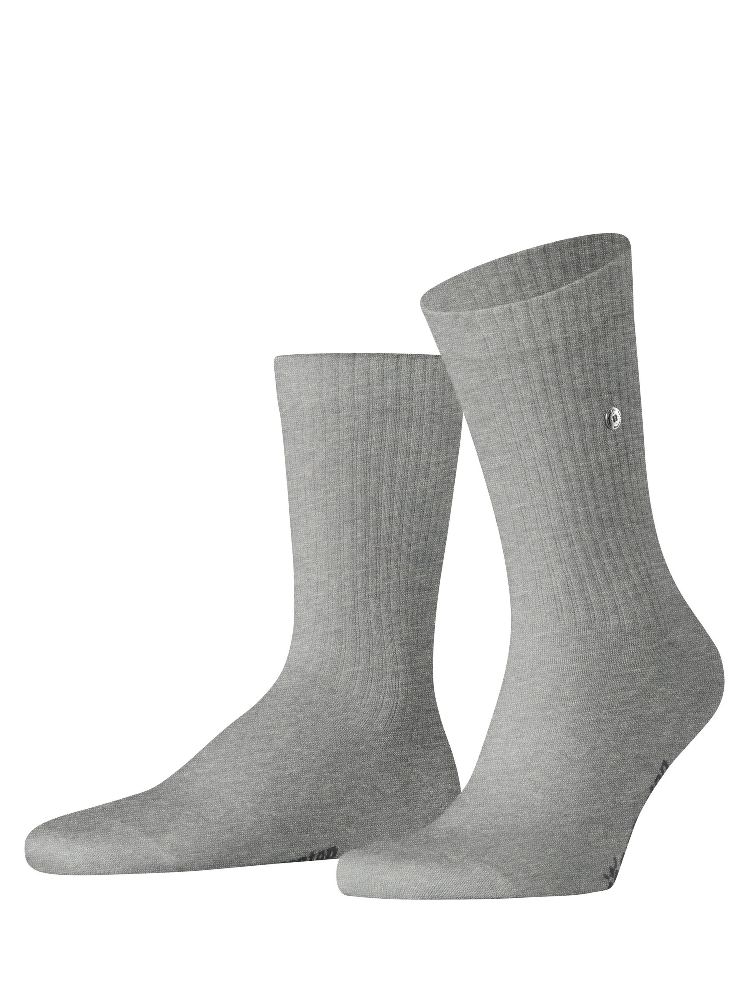 BURLINGTON Socks 'Bond Street' in Grey: front