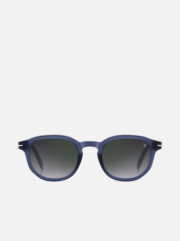 David Beckham Sunglasses in Blue: front