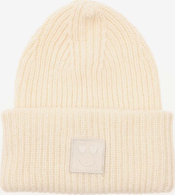 Zwillingsherz Beanie in Beige