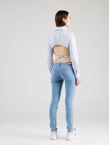 Tommy Jeans - Skinny Vaquero en azul