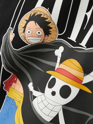 NAME IT Футболка 'NKMark One Piece' в Черный