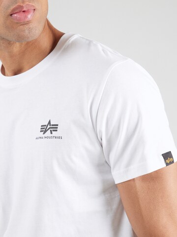 ALPHA INDUSTRIES Koszulka w kolorze biały