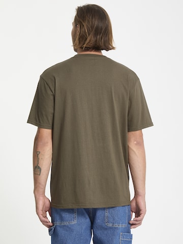 T-Shirt 'Longo Cats BSC' Volcom en vert