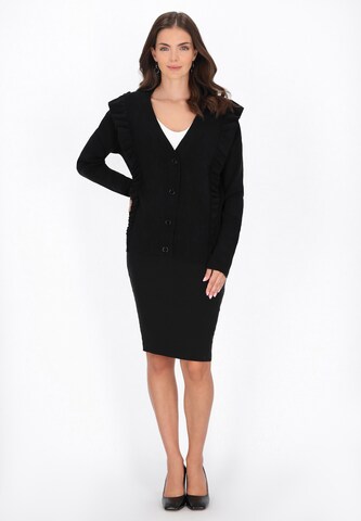 Cardigan usha BLACK LABEL en noir