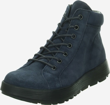 THINK! Schnürstiefelette in Blau: Vorderseite