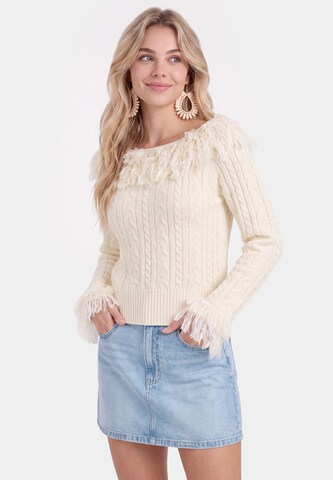 IZIA - Jersey en blanco: frente