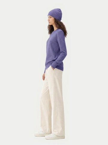 GOBI Cashmere Pullover 'Cashmere Hat & Sweater Set' i lilla