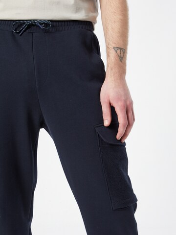 SCOTCH & SODA Tapered Cargo trousers in Blue