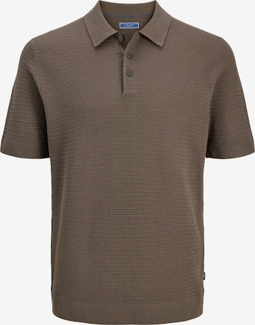 T-Shirt JACK & JONES en marron : devant
