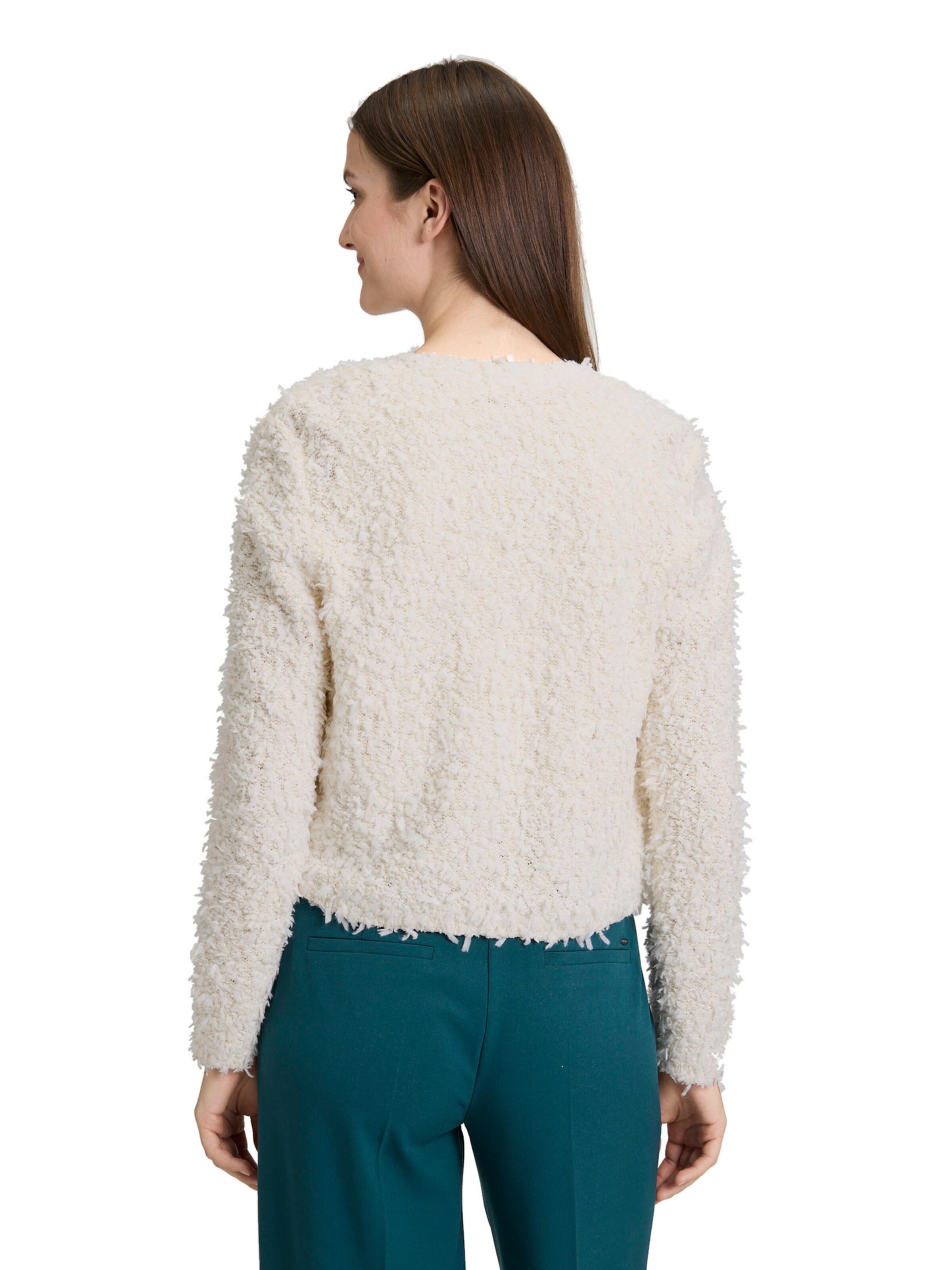 Betty & Co Strickjacke in Beige