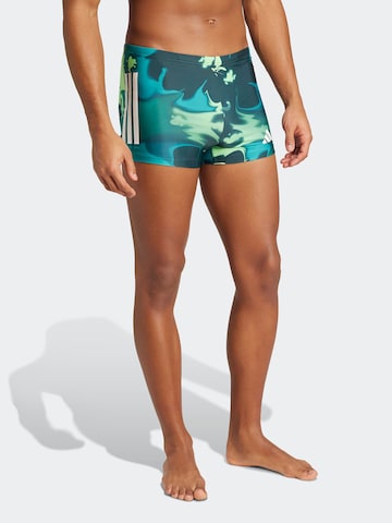 Pantaloni de baie de la ADIDAS PERFORMANCE pe verde: față