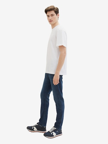 TOM TAILOR DENIM Slimfit Jeans 'Piers' in Blauw