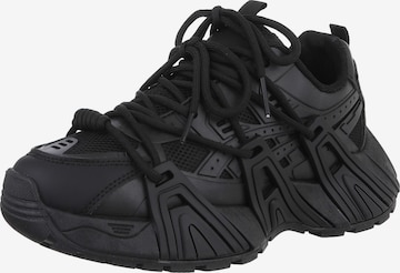 Ital-Design Sneakers in Black: front
