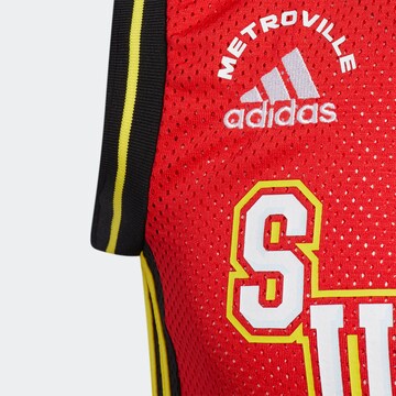 ADIDAS PERFORMANCE Funkční tričko 'Metroville' – červená