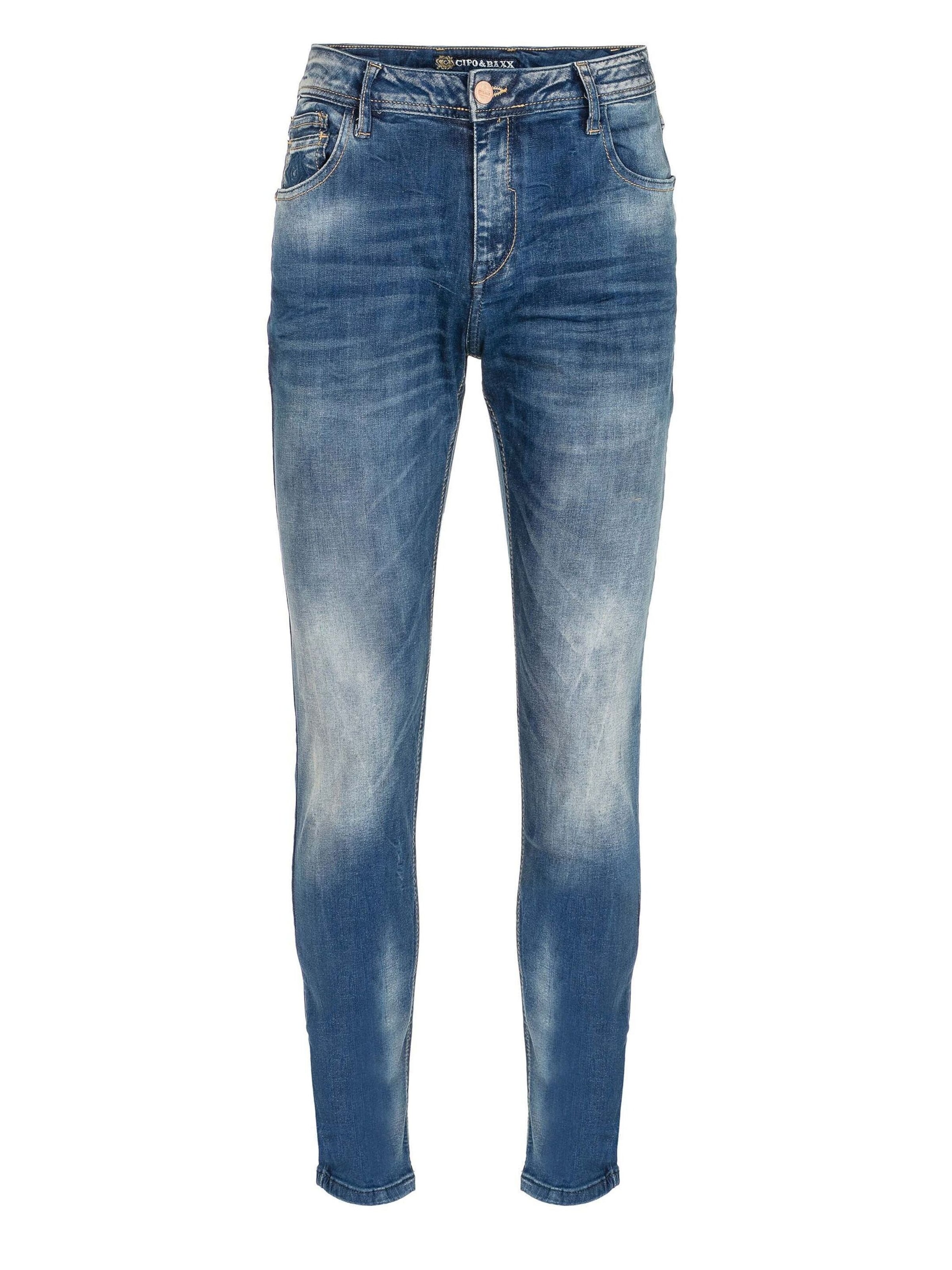 Regular Jean CIPO & BAXX en bleu : devant