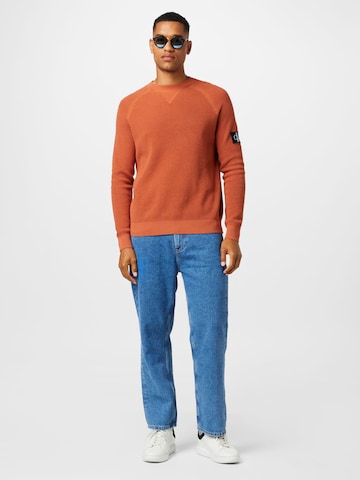 Calvin Klein Jeans Svetr – oranžová
