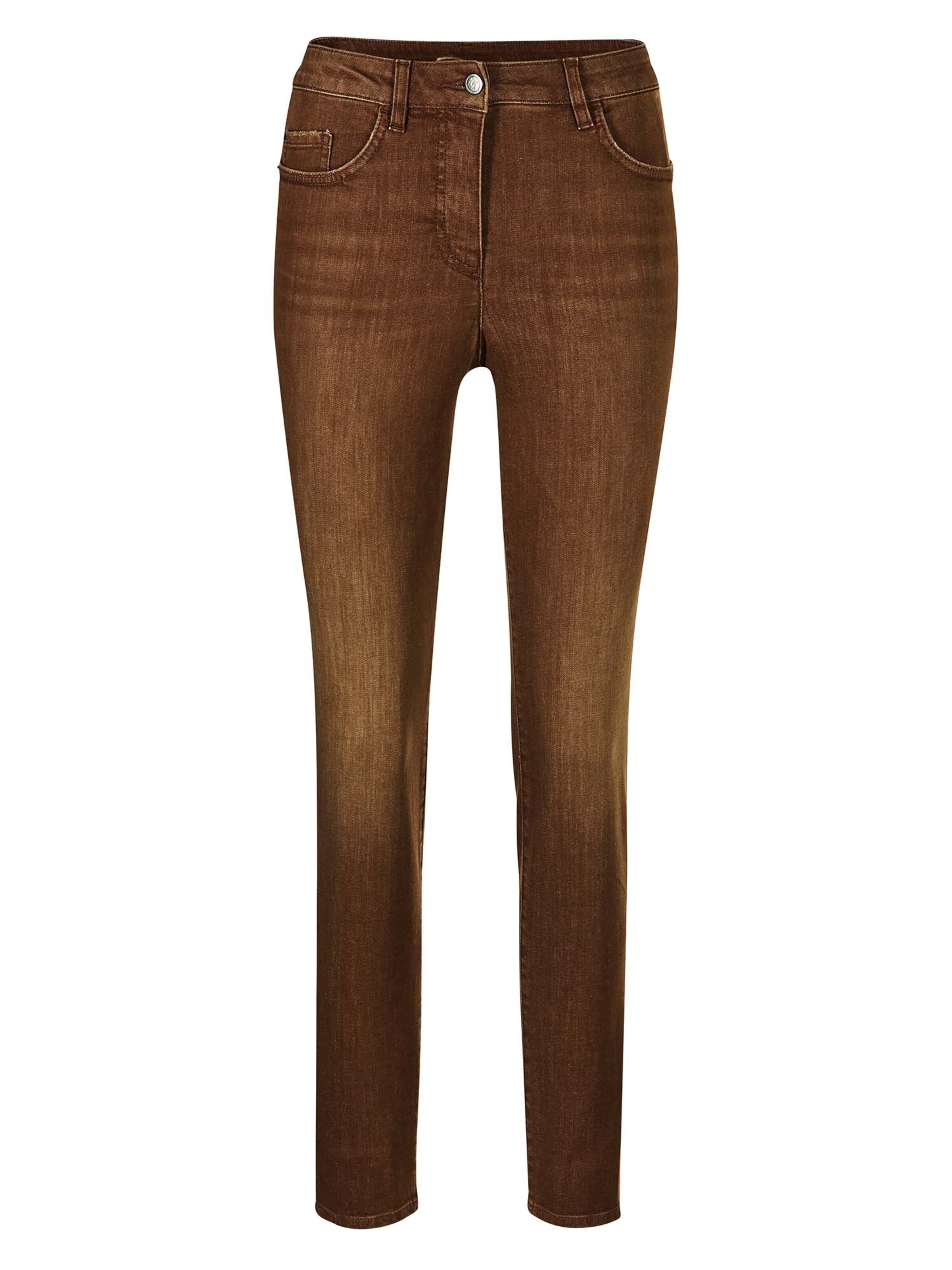 MADELEINE Jeans in braun, Produktansicht