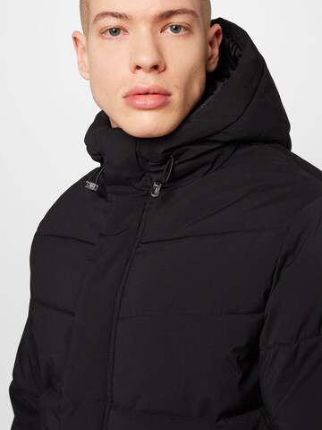 JACK & JONES - Casaco de inverno em preto