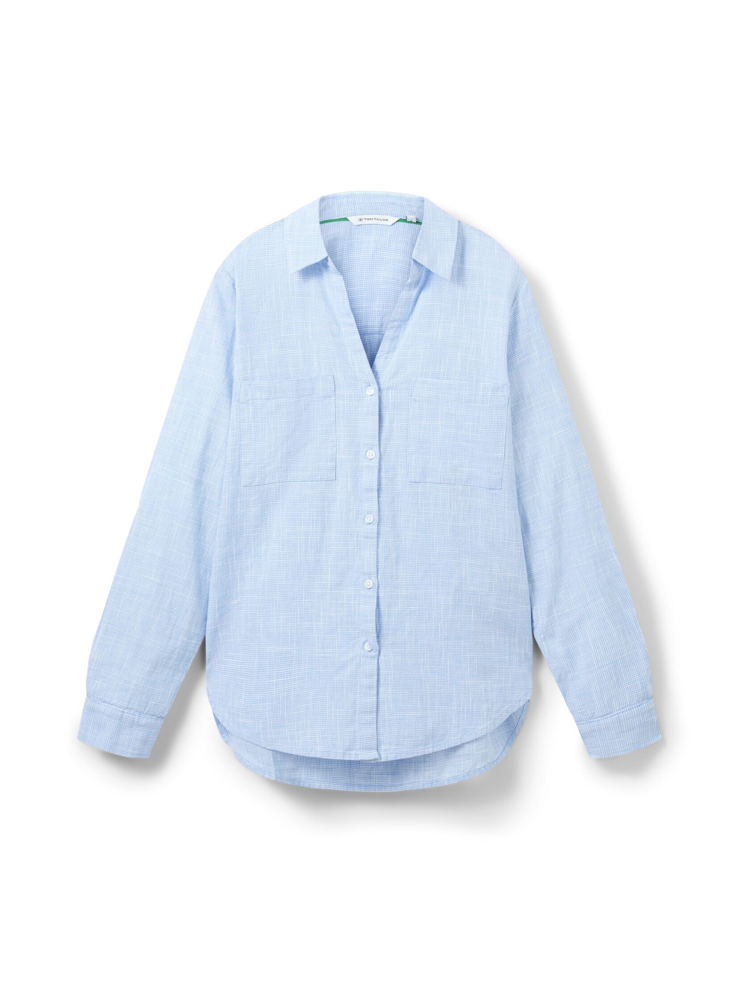 TOM TAILOR Bluse in Blau: Vorderseite