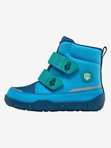 Affenzahn Boots 'Vegan Comfy Vegan Comfy' in Blue: front