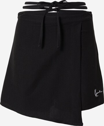 Karl Kani Regular Pants in Black: front