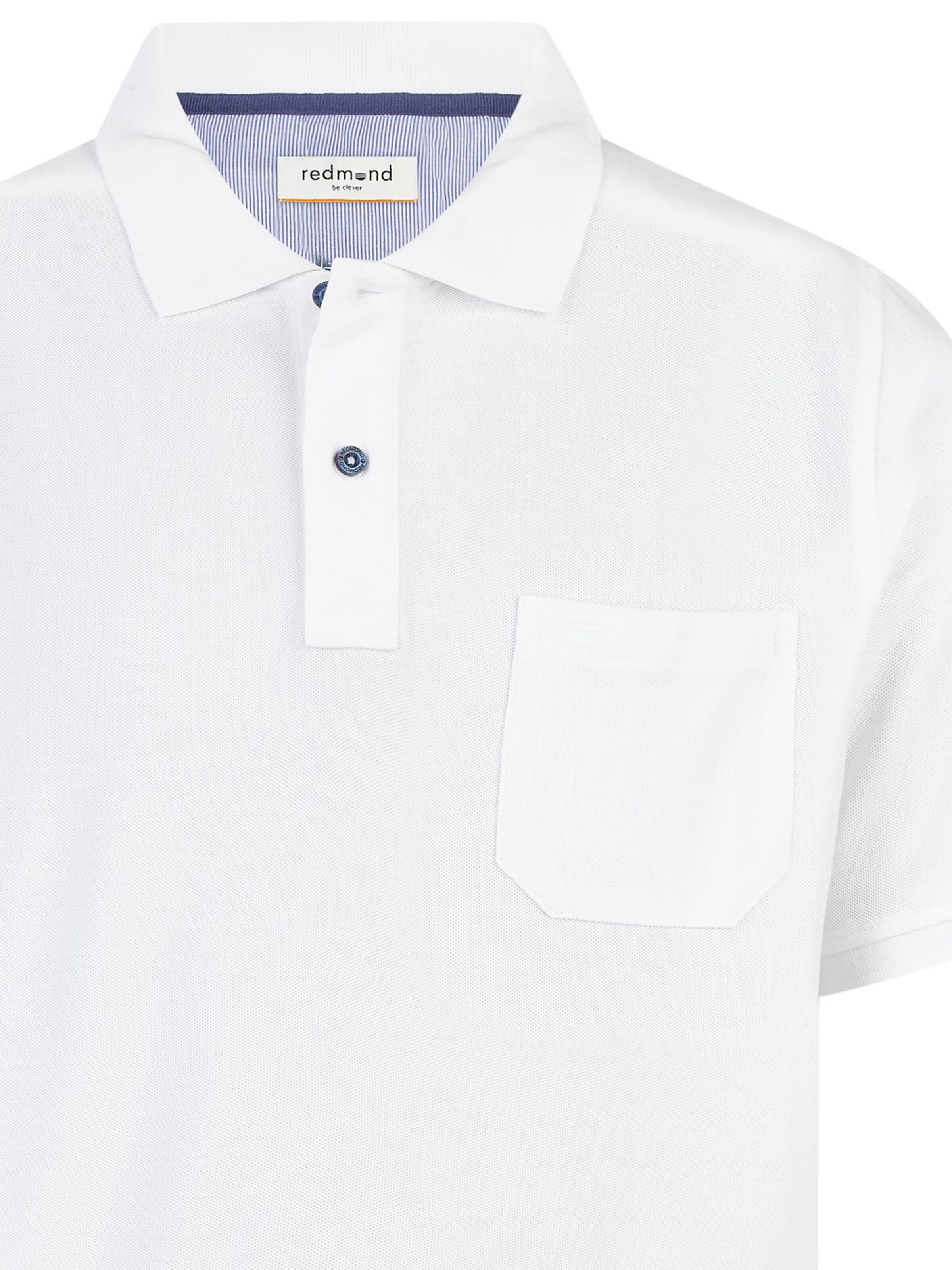 redmond Shirt 'Basic' in White