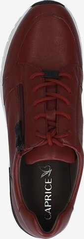 CAPRICE Sneakers laag in Rood