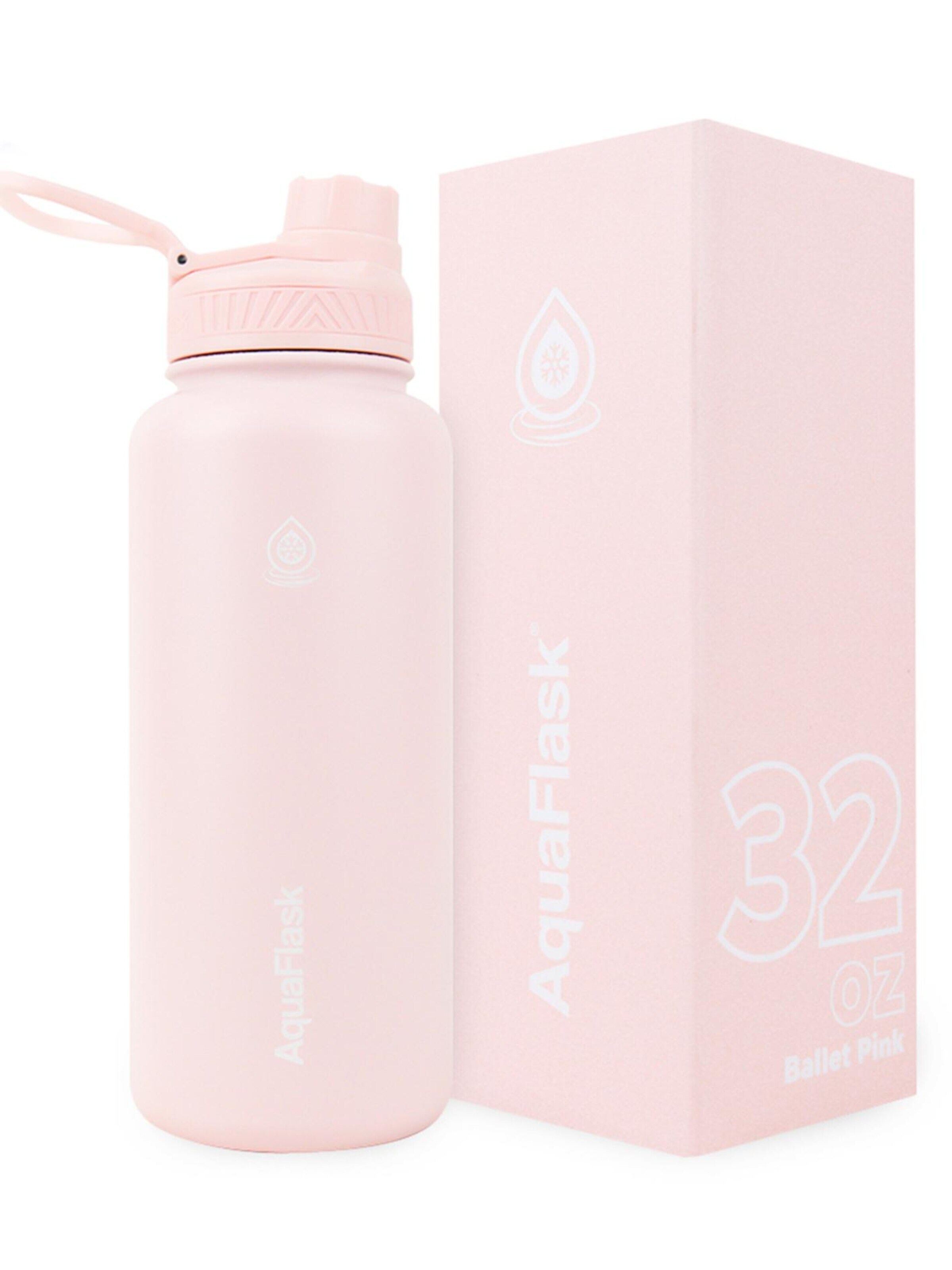 AquaFlask Láhev na vodu 'AquaFlask Termoláhev REGULAR 946 ml LEMON SLUSH' – pink