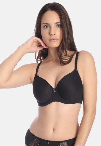 Invisible Soutien-gorge 'LOVELY SECRET' sassa en noir