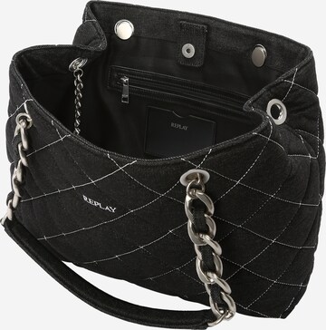 REPLAY Shoulder Bag in Black