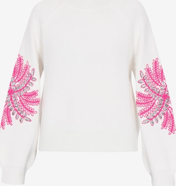 IZIA Neulepaita värissä valkoinen: etupuoli