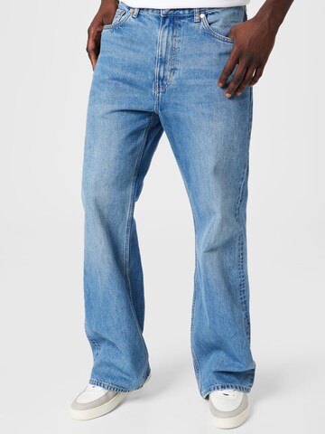 WEEKDAY Wide Leg Jeans in Blau: predná strana