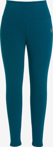 Ulla Popken Skinny Leggings in Blauw: voorkant