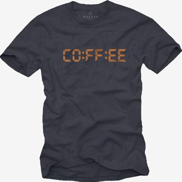 MAKAYA Shirt in Grau: Vorderseite