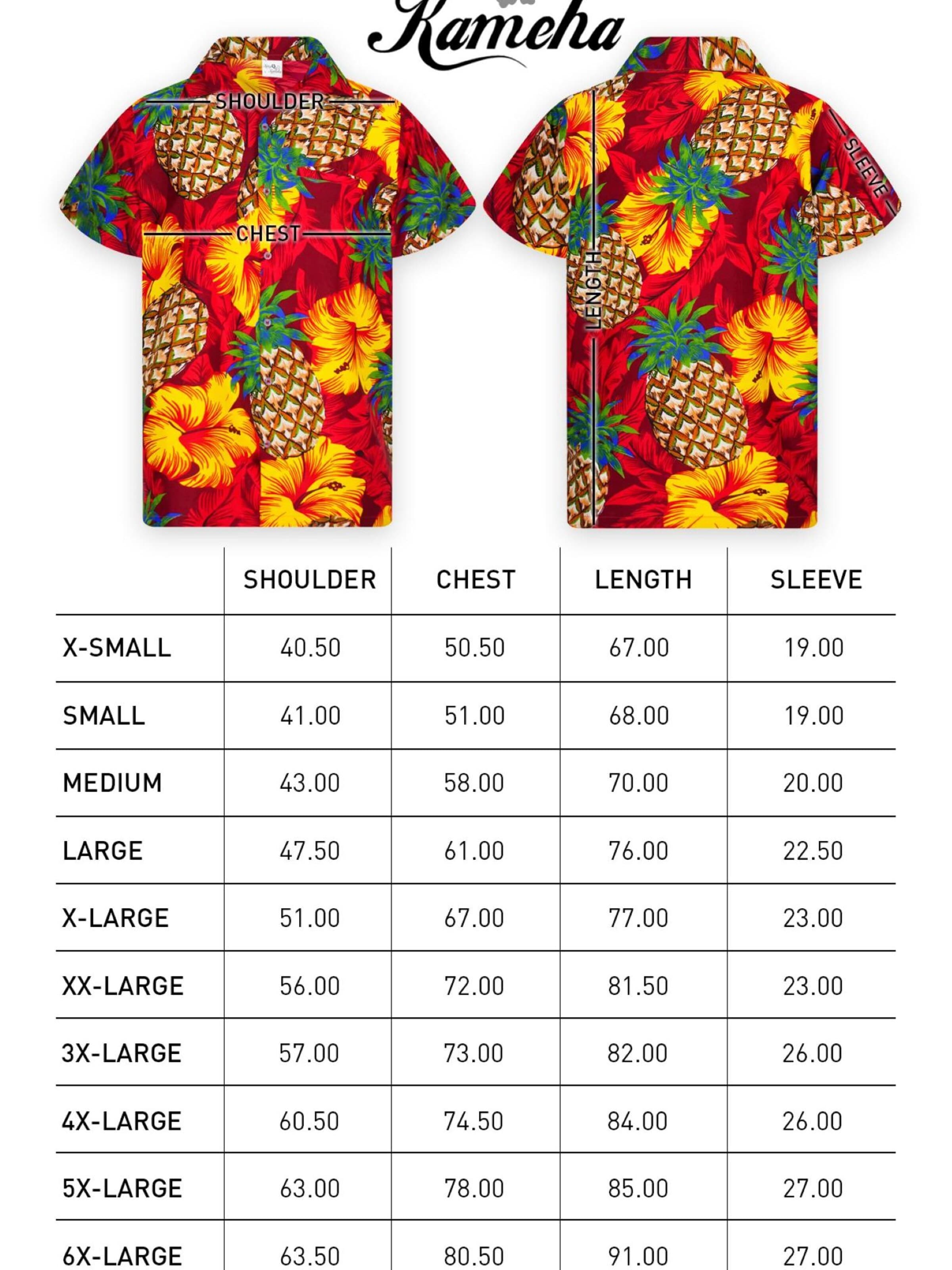 King Kameha Shirt 'Pineapple Hibiscus'‌‌‌‌‌‌‌‌‌ in Rot