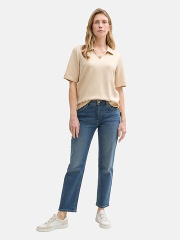 TOM TAILOR Shirt in Beige