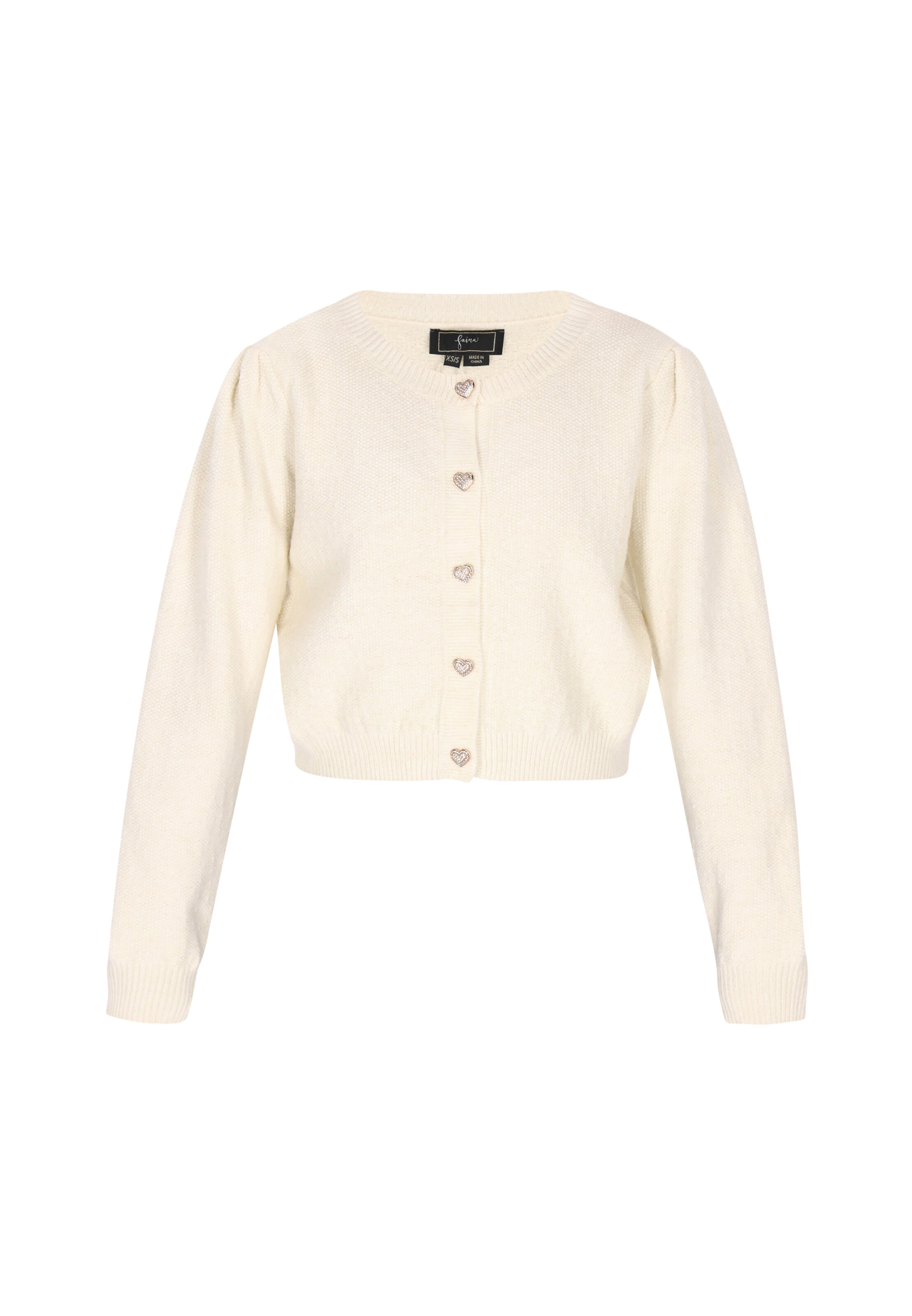 faina - Casaco de malha em bege: frente