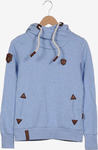 naketano Sweatshirt & Zip-Up Hoodie in M in Blue: front