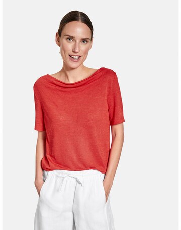 GERRY WEBER Shirt in Red: front