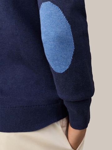 Hackett London Gebreid vest in Blauw