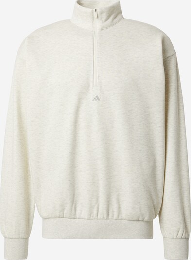 ADIDAS PERFORMANCE Sportsweatshirt in creme / grau, Produktansicht