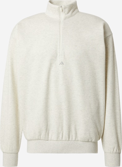 ADIDAS PERFORMANCE Sweat de sport en crème / gris, Vue avec produit