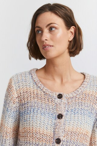 Fransa Knit Cardigan in Mixed colors