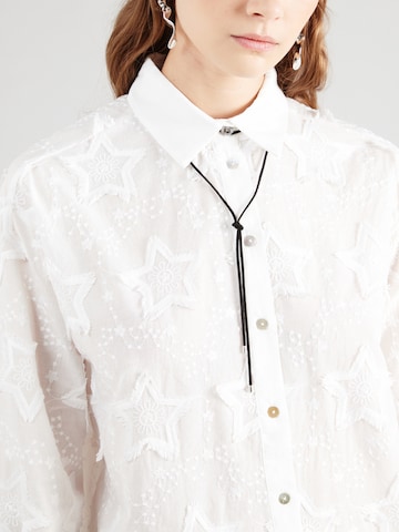 BRUUNS BAZAAR Blouse 'Felina' in White