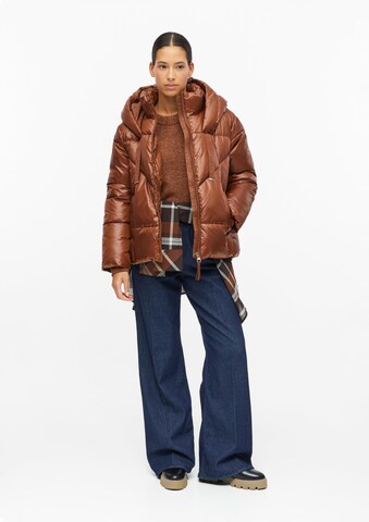 s.Oliver Winterjacke in Braun: Vorderseite