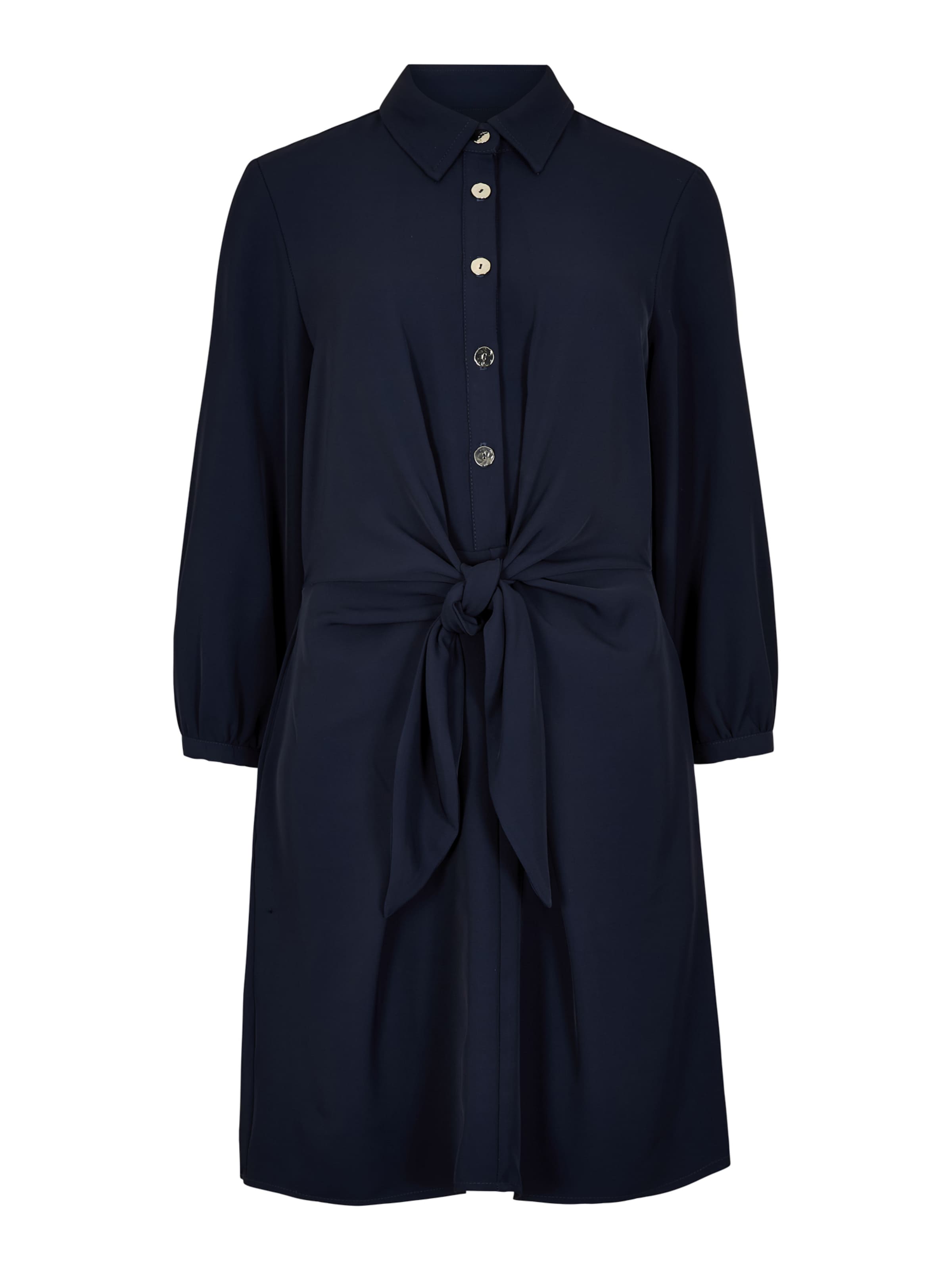 Robe Apricot en bleu : devant